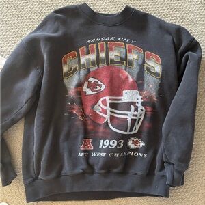 Kansas City Chiefs Black Sweater